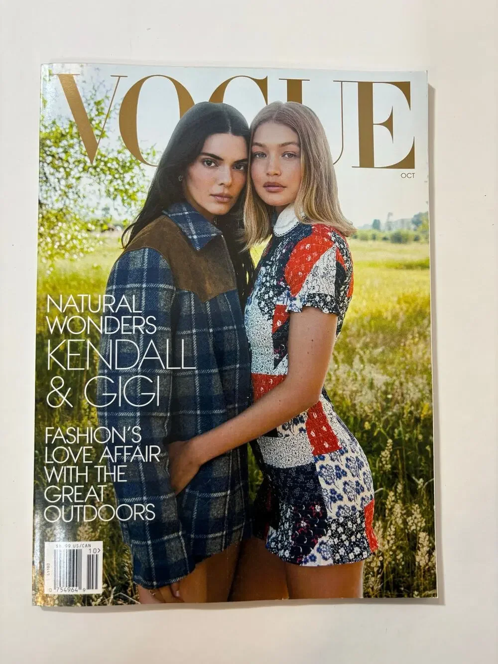 Vogue Magazine - Kendall Jenner and Gigi Hadid - October 2025 Subscription Copy